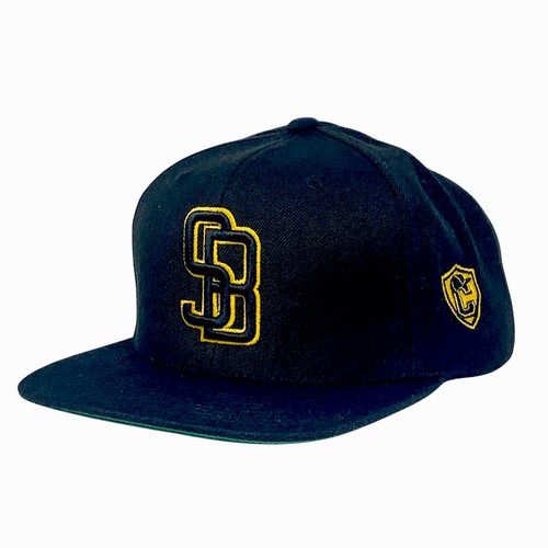GunMetal Black SB Yellow - Caps Sporting Hats