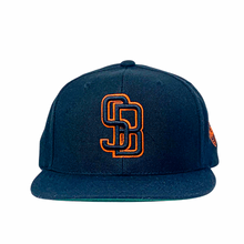 Load image into Gallery viewer, GunMetal Black SB Orange - Caps Sporting Hats