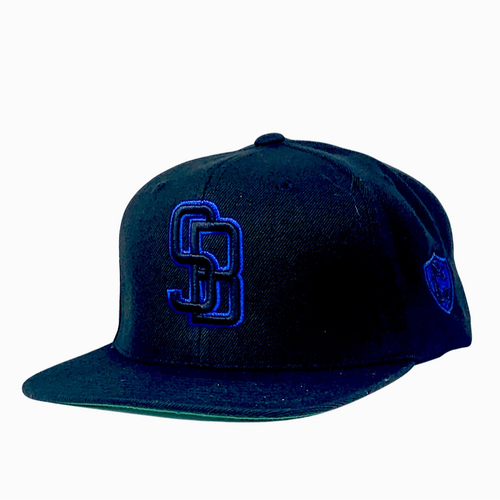 GunMetal Black SB Blue - Caps Sporting Hats