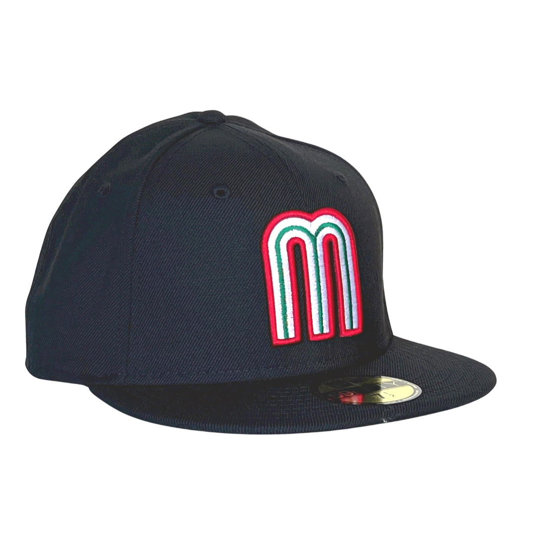 Mexico Baseball League 59FIFTY New Era Fitted Blk – Caps Sporting Hats