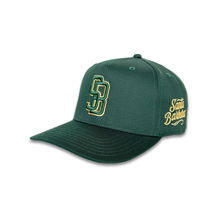 Load image into Gallery viewer, Los Arcos Santa Barbara Snapback Drk Green Gold - Caps Sporting Hats