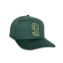 Load image into Gallery viewer, Los Arcos Santa Barbara Snapback Drk Green Gold - Caps Sporting Hats