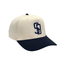 Load image into Gallery viewer, Los Arcos Santa Barbara Natural Blk Snapback - Caps Sporting Hats