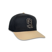 Load image into Gallery viewer, Los Arcos Santa Barbara Snapback Black Khaki - Caps Sporting Hats