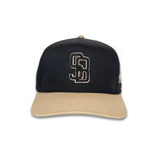 Load image into Gallery viewer, Los Arcos Santa Barbara Snapback Black Khaki - Caps Sporting Hats