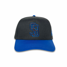 Load image into Gallery viewer, Los Arcos Santa Barbara Snapback Blk Royal Blue - Caps Sporting Hats