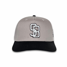 Load image into Gallery viewer, Los Arcos Santa Barbara Snapback Gray Black - Caps Sporting Hats