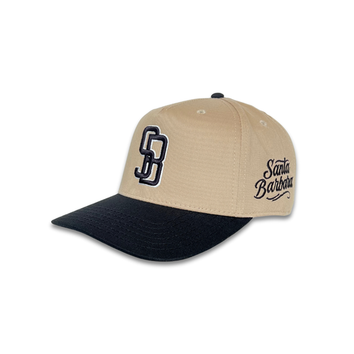 Los Arcos Santa Barbara Snapback Khaki Black - Caps Sporting Hats