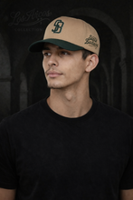 Load image into Gallery viewer, Los Arcos Santa Barbara Snapback Khaki Drk Green - Caps Sporting Hats