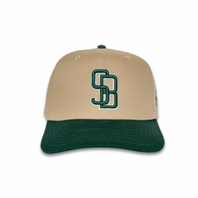 Load image into Gallery viewer, Los Arcos Santa Barbara Snapback Khaki Drk Green - Caps Sporting Hats