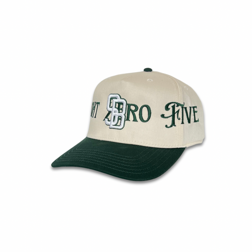 Los Arcos SB 805 Tan Drk Grn Snapback