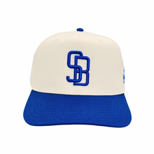 Load image into Gallery viewer, Los Arcos Santa Barbara Snapback Natural Royal - Caps Sporting Hats