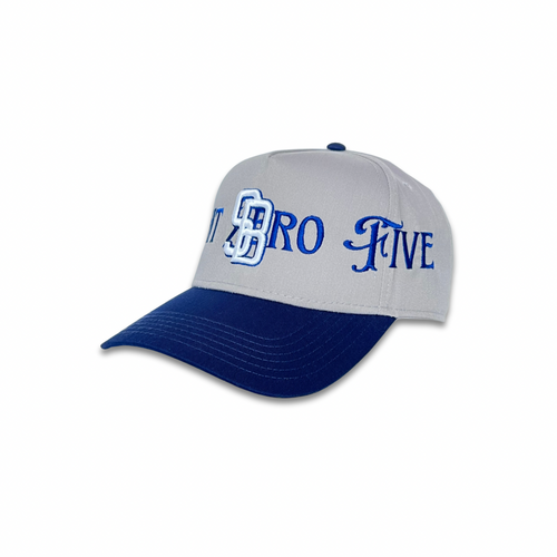 Los Arcos SB 805 Silver Navy Snapback