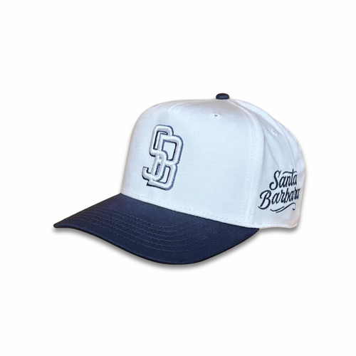 Los Arcos Santa Barbara Snapback Wht Navy - Caps Sporting Hats
