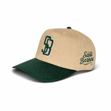 Load image into Gallery viewer, Los Arcos Santa Barbara Snapback Khaki Drk Green - Caps Sporting Hats