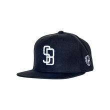 Load image into Gallery viewer, GunMetal Black SB Solid White logo