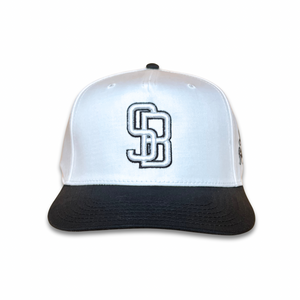 Los Arcos Santa Barbara Snapback Wht Blk - Caps Sporting Hats