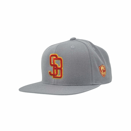 Shoreline Gray SB - Red / Gold