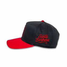 Load image into Gallery viewer, Los Arcos Santa Barbara Snapback Blk Red - Caps Sporting Hats