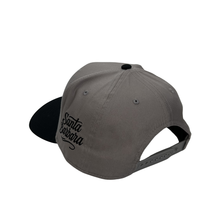 Load image into Gallery viewer, Los Arcos Santa Barbara Gray Black Snapback - Caps Sporting Hats