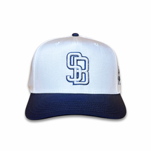 Load image into Gallery viewer, Los Arcos Santa Barbara Snapback Wht Navy - Caps Sporting Hats