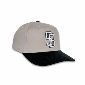 Los Arcos Santa Barbara Snapback Gray Black - Caps Sporting Hats