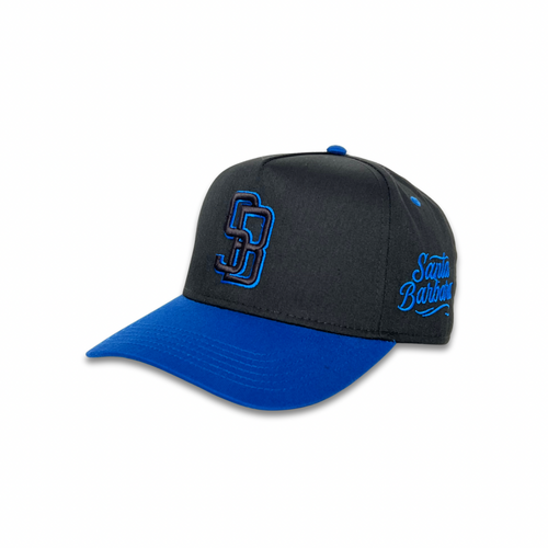 Los Arcos Santa Barbara Snapback Blk Royal Blue - Caps Sporting Hats