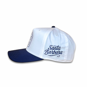 Los Arcos Santa Barbara Snapback Wht Navy - Caps Sporting Hats