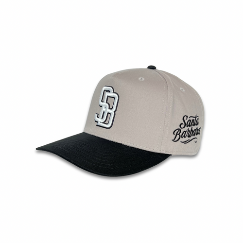 Los Arcos Santa Barbara Snapback Gray Black - Caps Sporting Hats