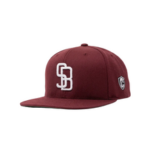 Load image into Gallery viewer, Santana SB Maroon Snapback - Caps Sporting Hats