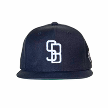 Load image into Gallery viewer, GunMetal Black SB Solid White logo - Caps Sporting Hats