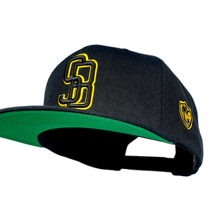 GunMetal Black SB Yellow - Caps Sporting Hats