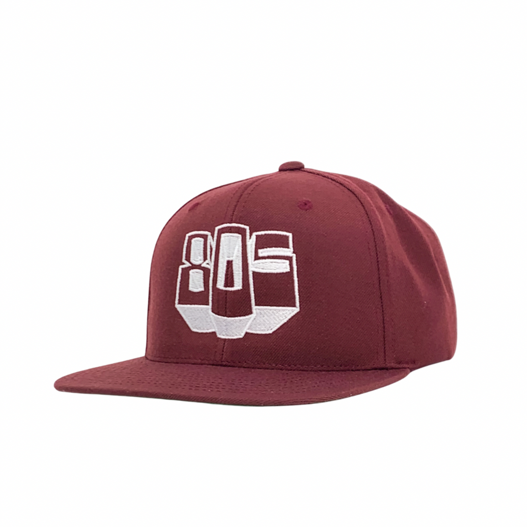 805 Co. Maroon - Caps Sporting Hats