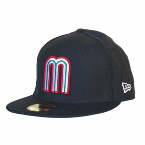 New Era 9FIFTY Mexico World Baseball Classic Snapback Hat Black Red